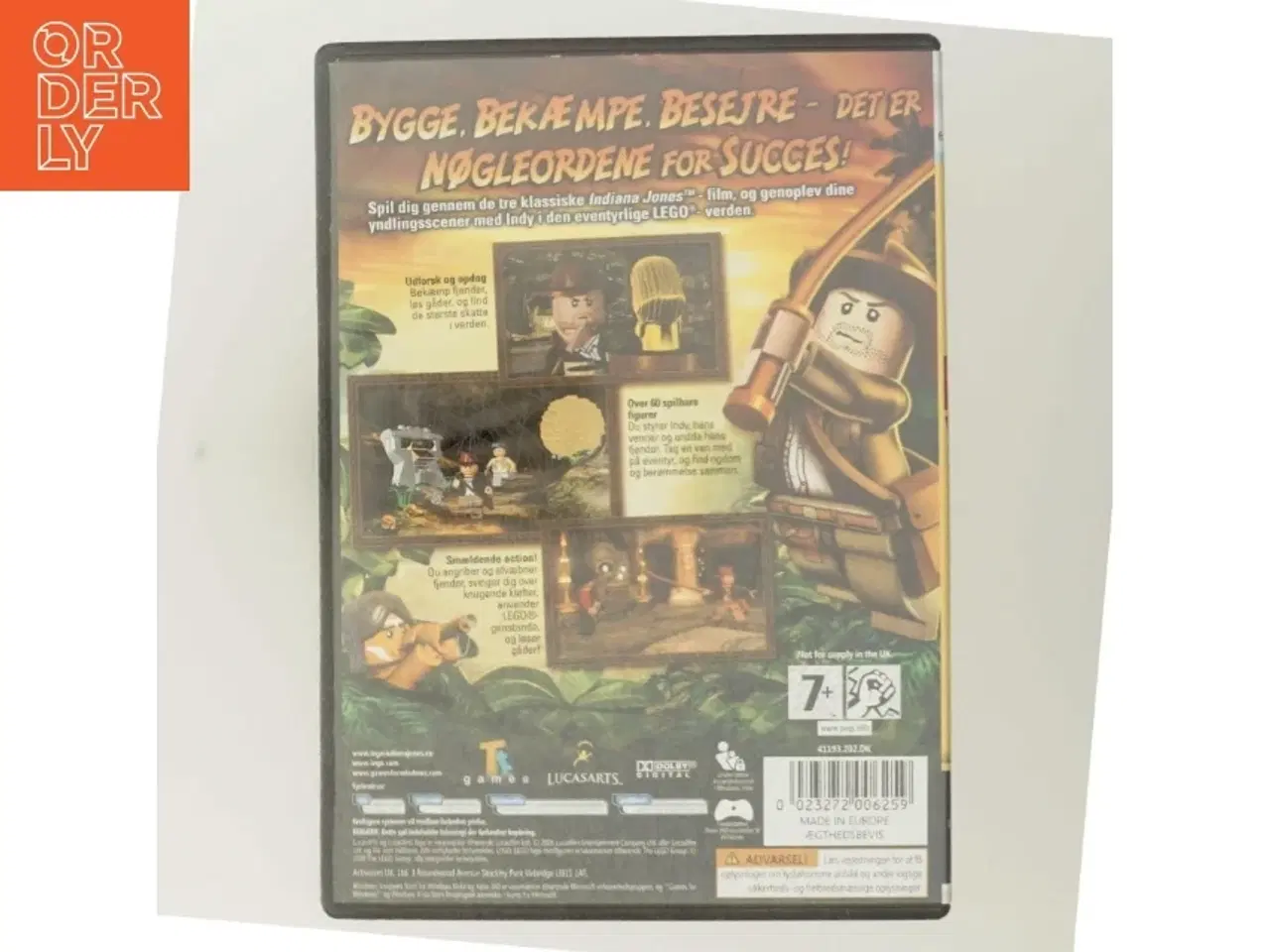Billede 3 - LEGO Indiana Jones: The Original Adventures PC-spil fra LucasArts