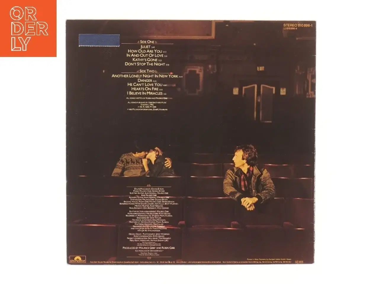 Billede 2 - Robin Gibb LP - How Old Are You? fra Polydor