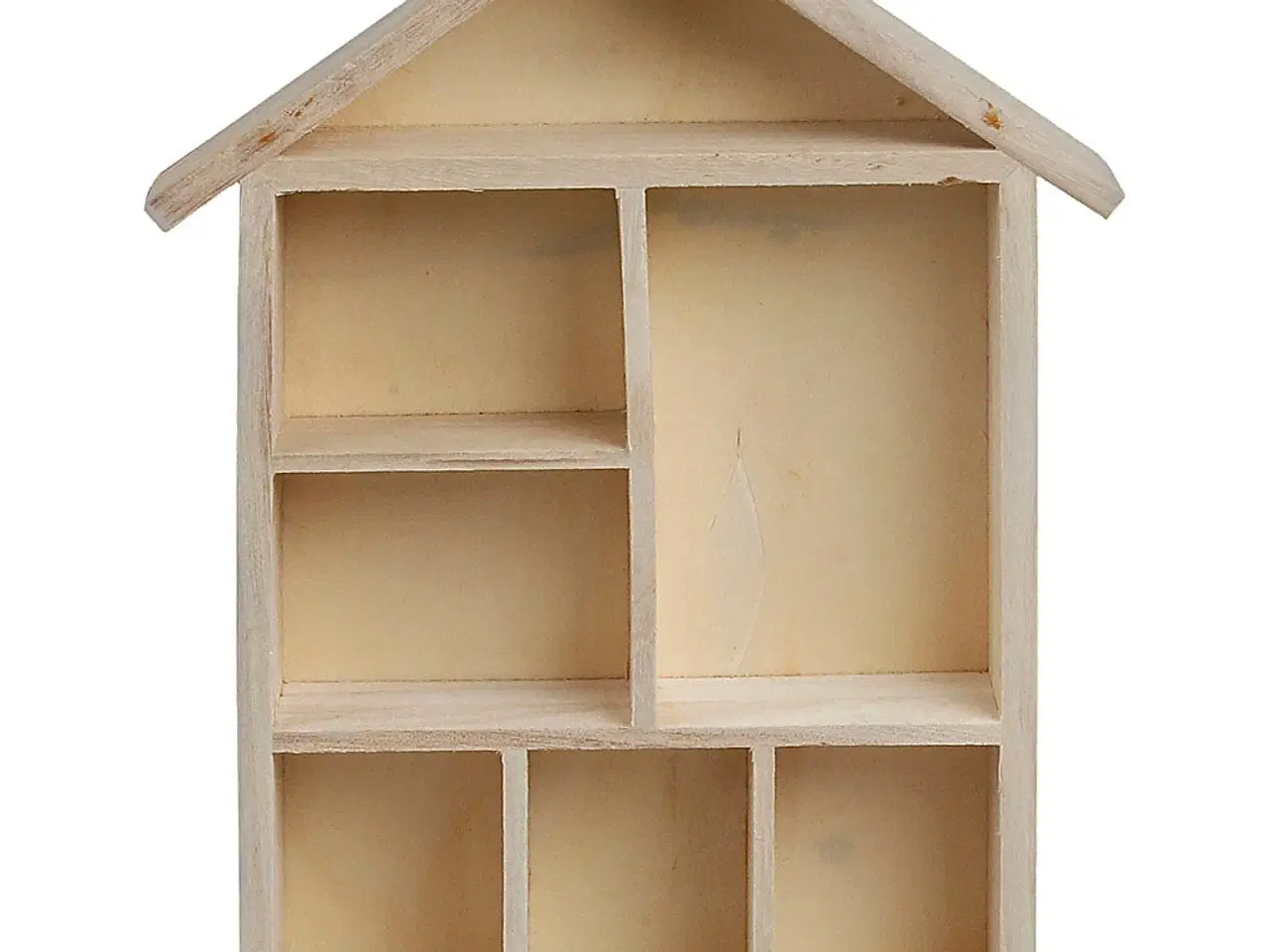 Billede 1 - Sættekasse i Træ med Tag - 30x21x3,5 cm