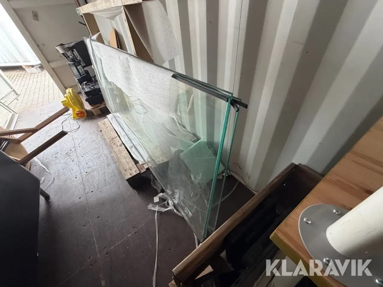 Billede 4 - Hærdet glas 3 styk.