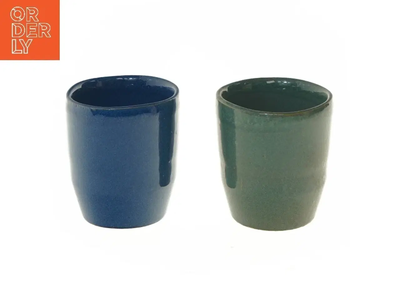 Billede 1 - Sæt keramiske krus (str. 9x8 cm)