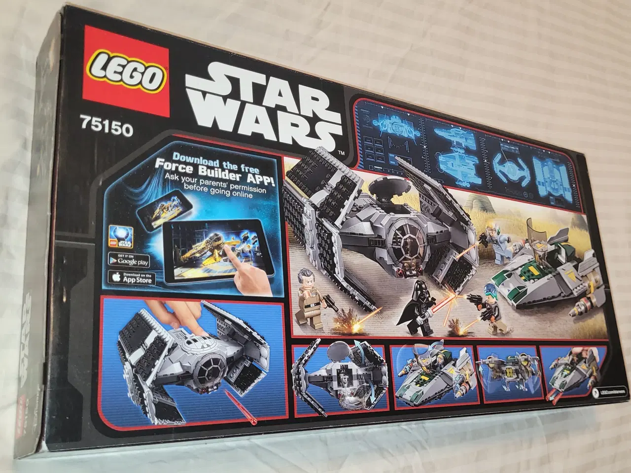 Billede 3 - Lego Star Wars 75150 Vader's TIE Advanced vs. A-wi