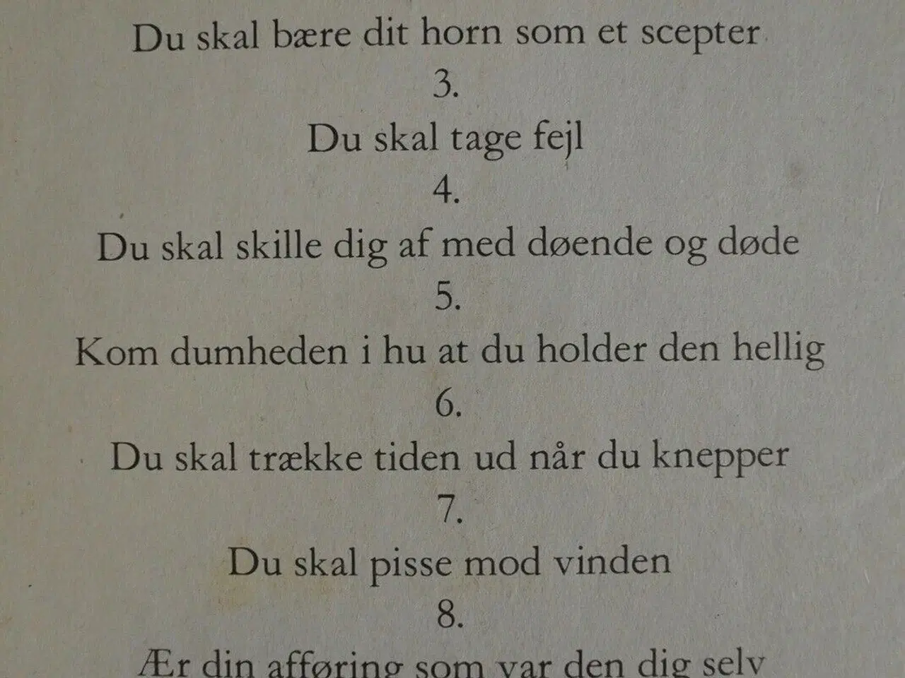 Billede 3 - næsehornsdigte, af vagn lundbye, genre: digte