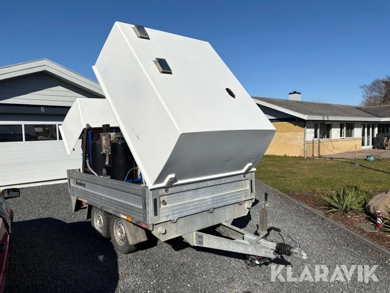 Billede 4 - Højtryksrenser med trailer Aquila 404-triventek