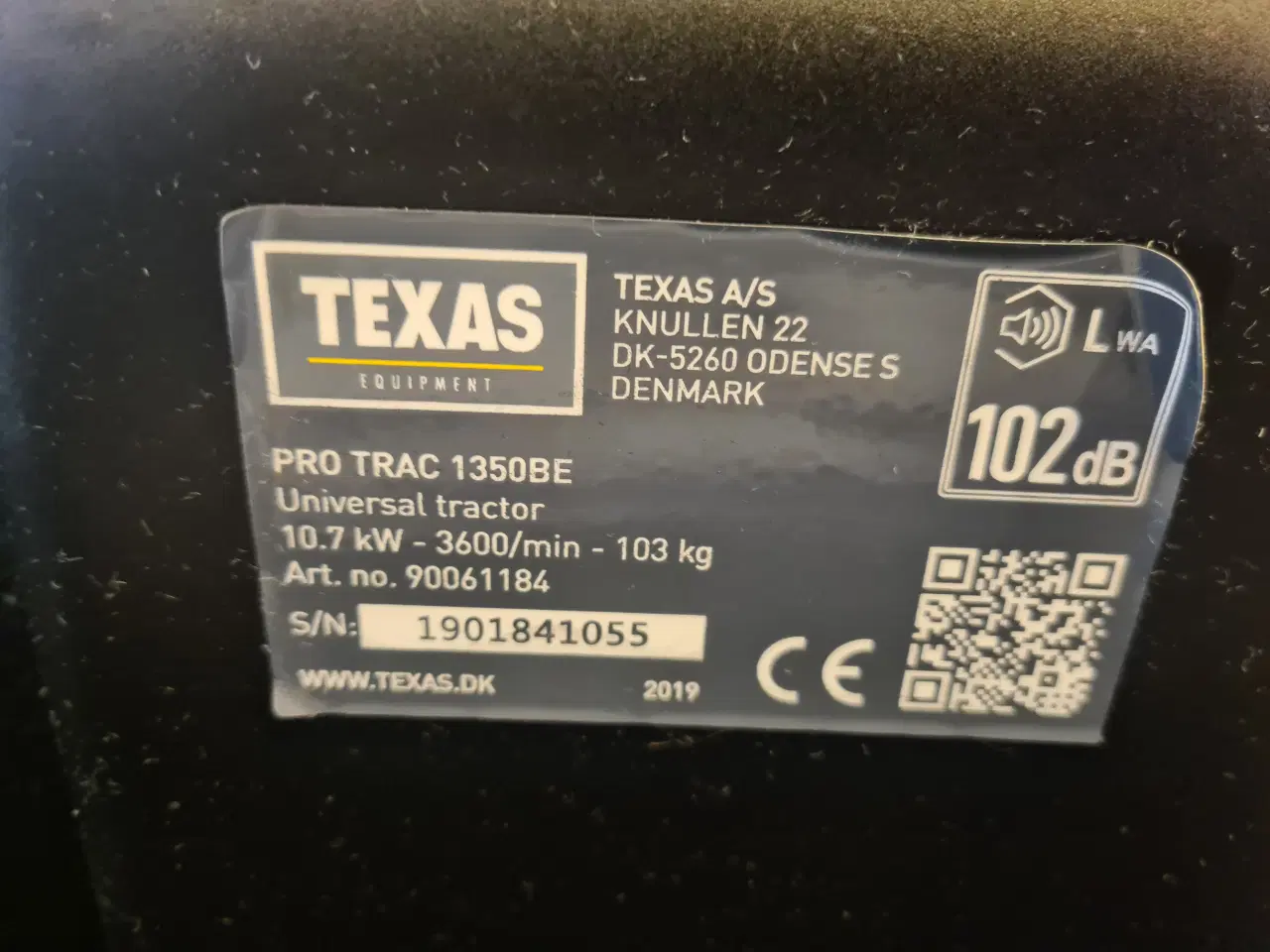 Billede 7 - Texas protrac 1350 fræser/fejemaskine