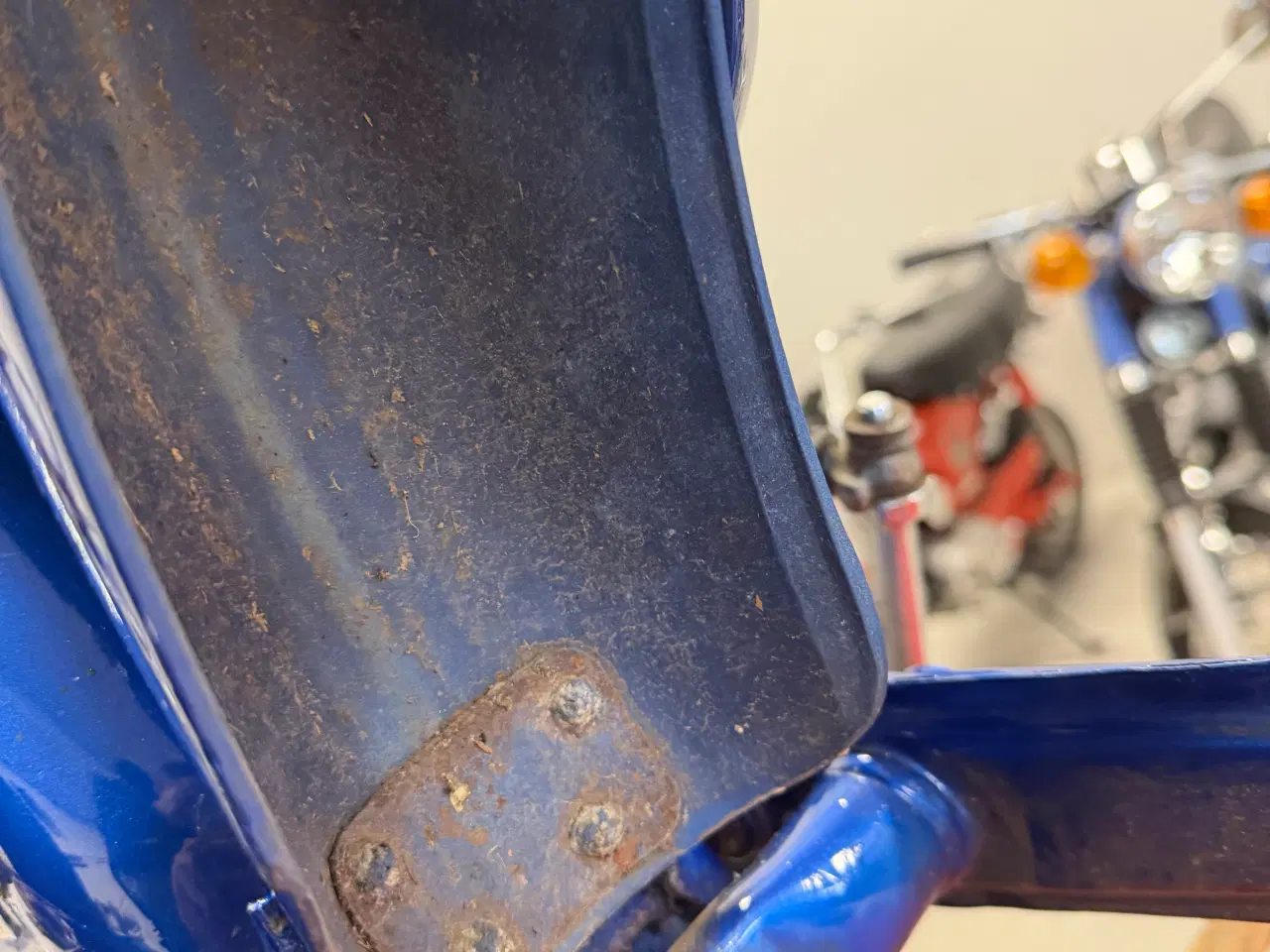 Billede 3 - Honda cd50 bagskærm plast