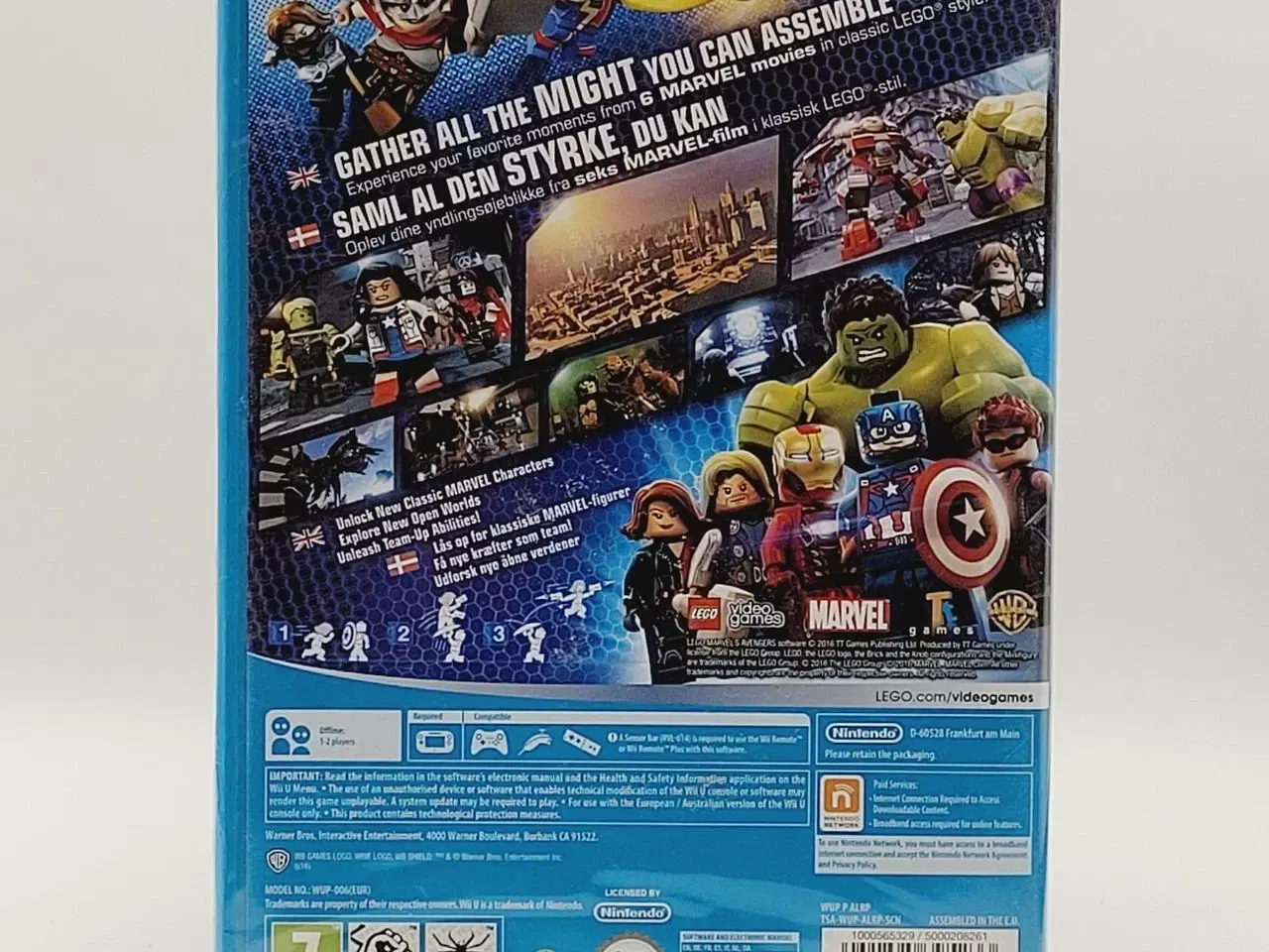 Billede 2 - ⭐️· WiiU: LEGO Marvel's Avengers - NY UBRUGT