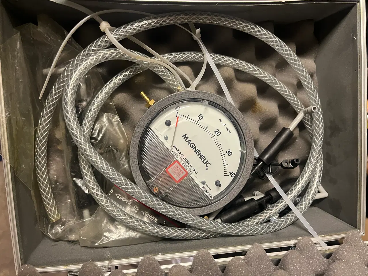 Billede 1 - Danfoil lufttryk manometer