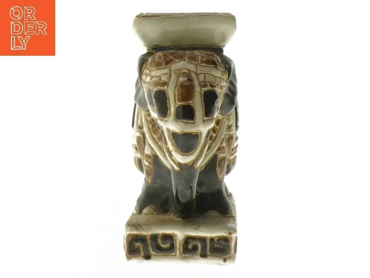 Billede 4 - Keramisk elefant figur (str. 11,5x10x5 cm)