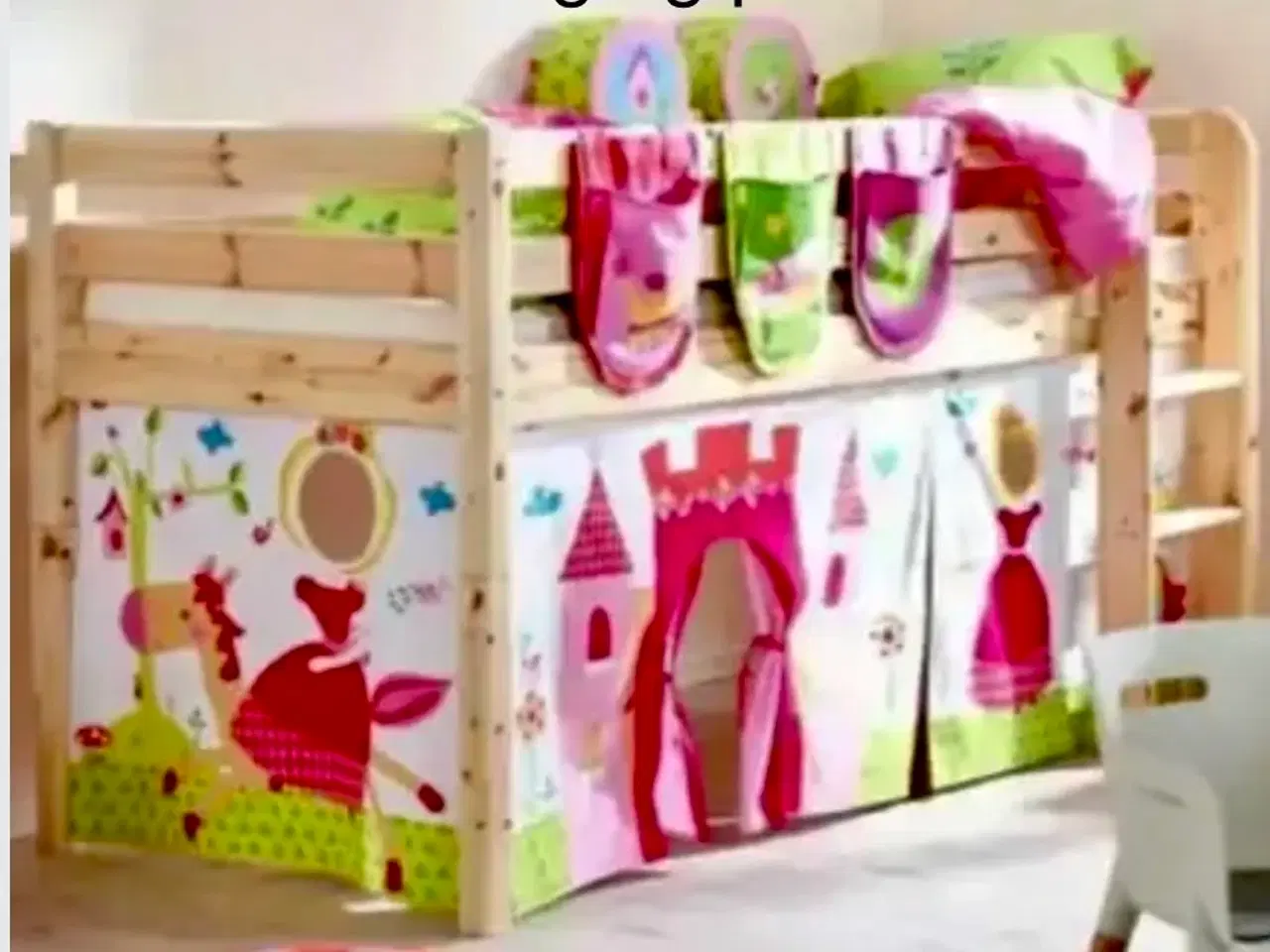 Billede 1 - Seng med rutsjebane og hule 