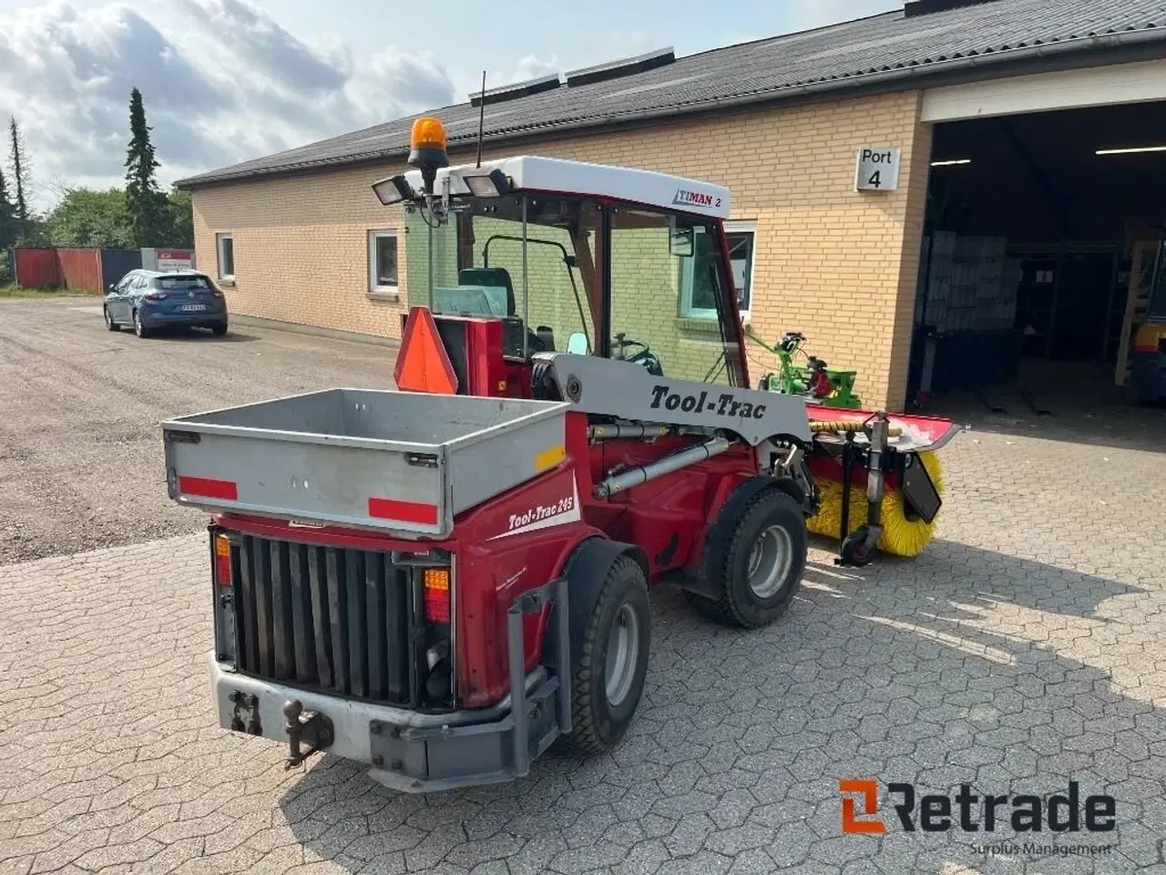 Billede 4 - - - - Timan TOOL TRAC 245 Kompact maskine