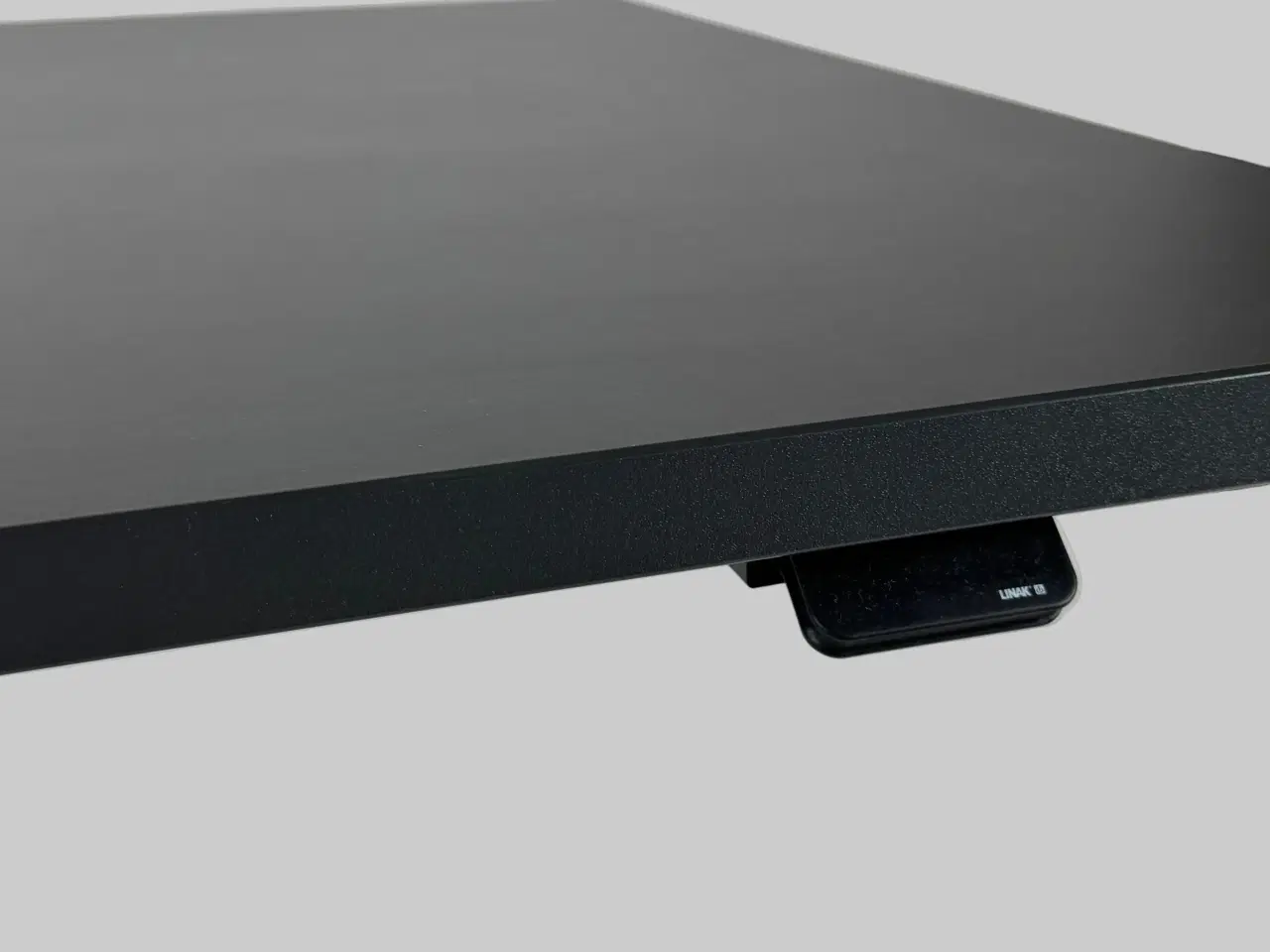 Billede 4 - Linak Hæve/sænkebord – Mørkegrå/Hvidt Stel 140x80 cm