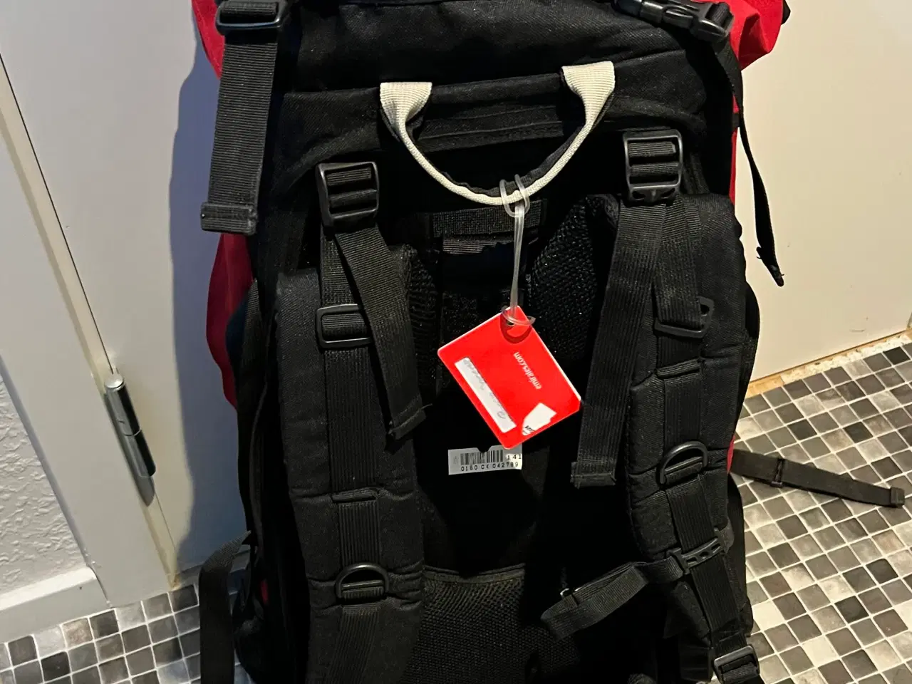 Billede 4 - & Other Stories rygsæk  70 stof unisex rød/grå