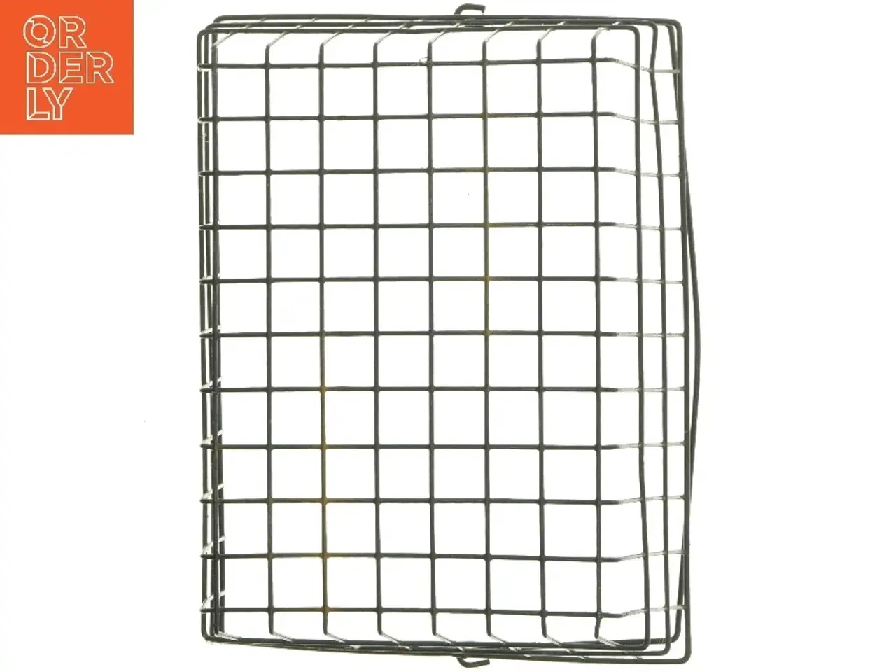 Billede 4 - Metaltrådkurv (str. 40x30x18 cm)