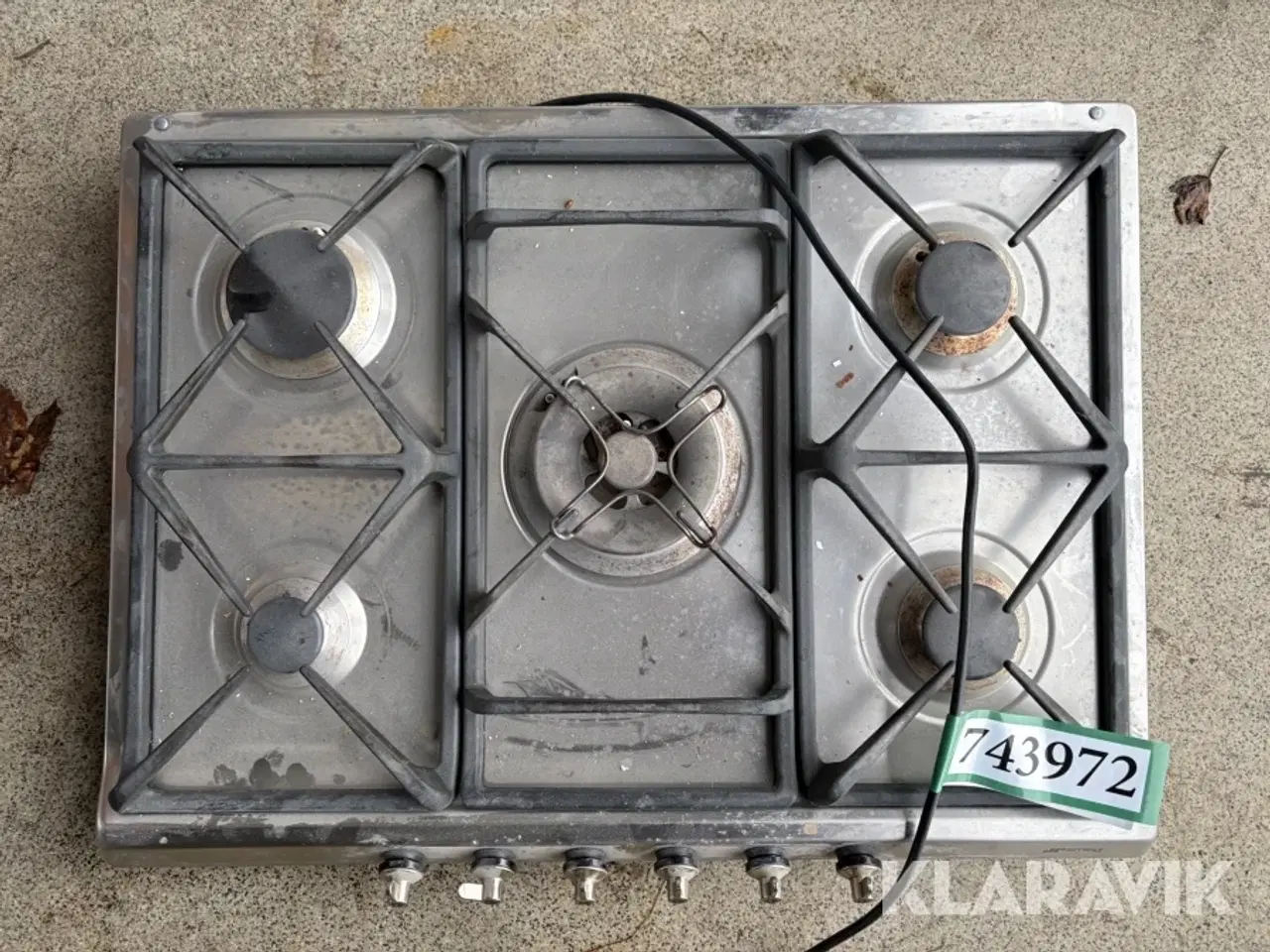 Billede 6 - Indbygnings gaskogebord Smeg SE70SGH