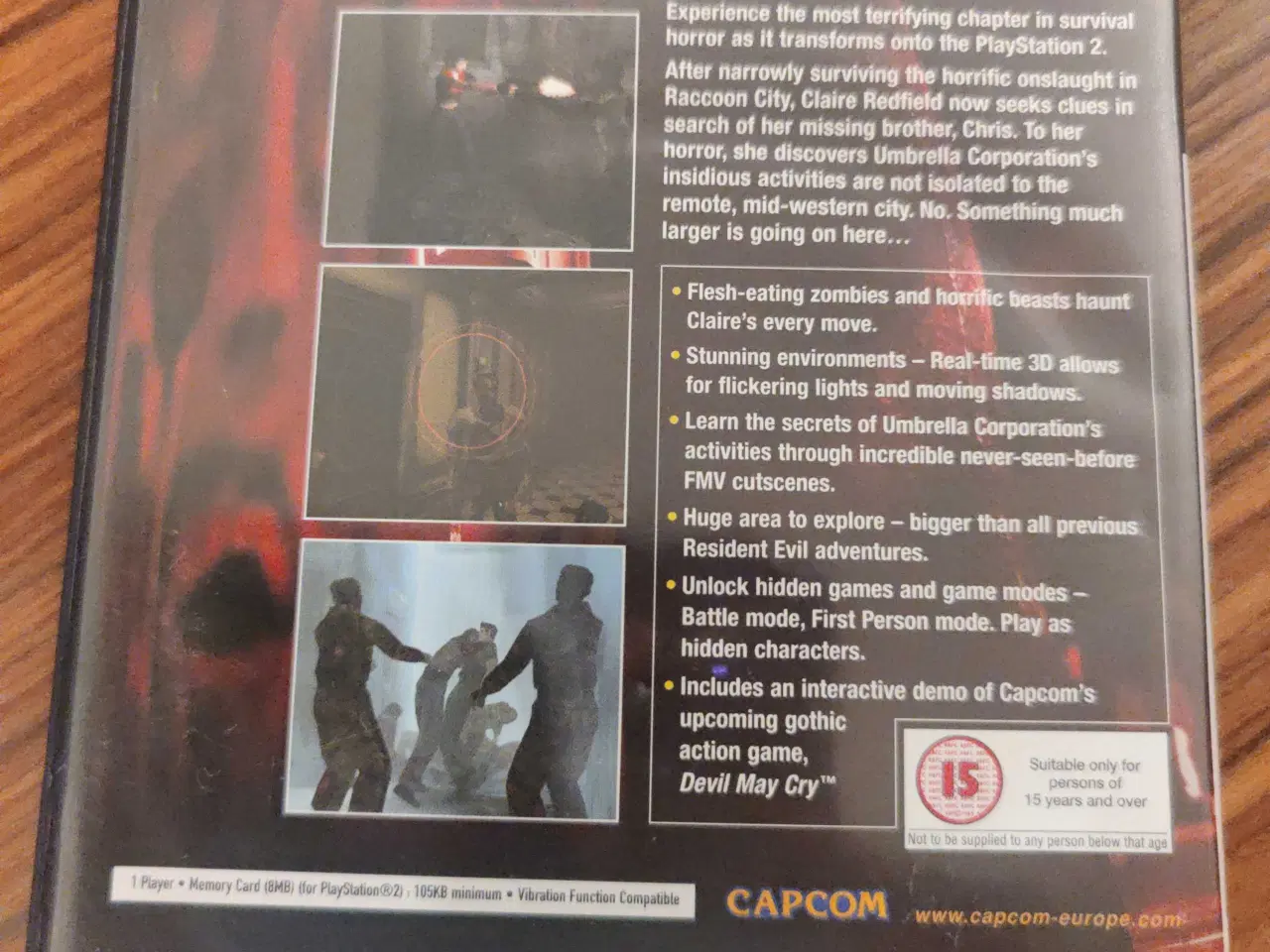 Billede 3 - 🎮 Resident Evil: Code Veronica X (PS2, PAL)
