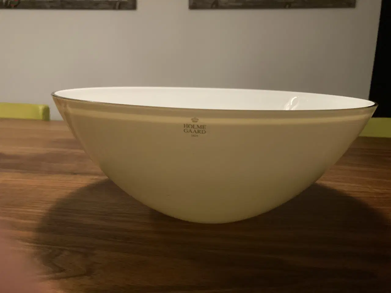 Billede 2 - Glasskål fra Holmegården 