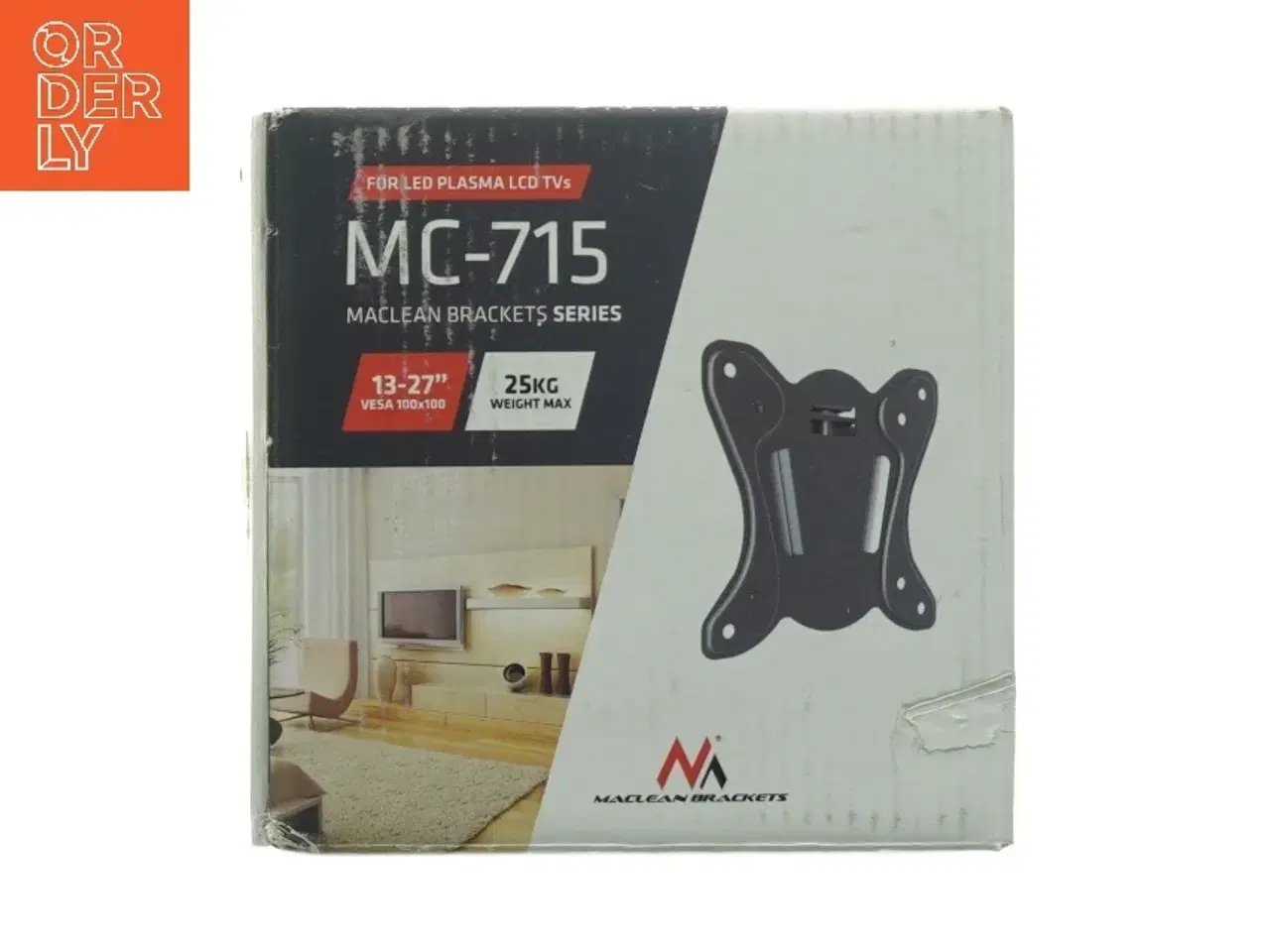 Billede 1 - Vægbeslag til fladskærm (13-27 tommer)