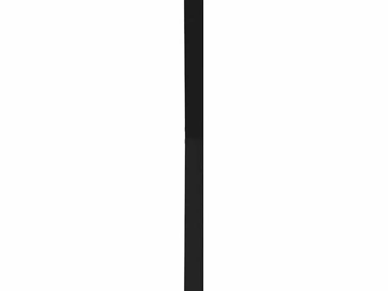 Billede 6 - Spisebordsben X-formet 2 stk. 57x(72-73) cm stål sort