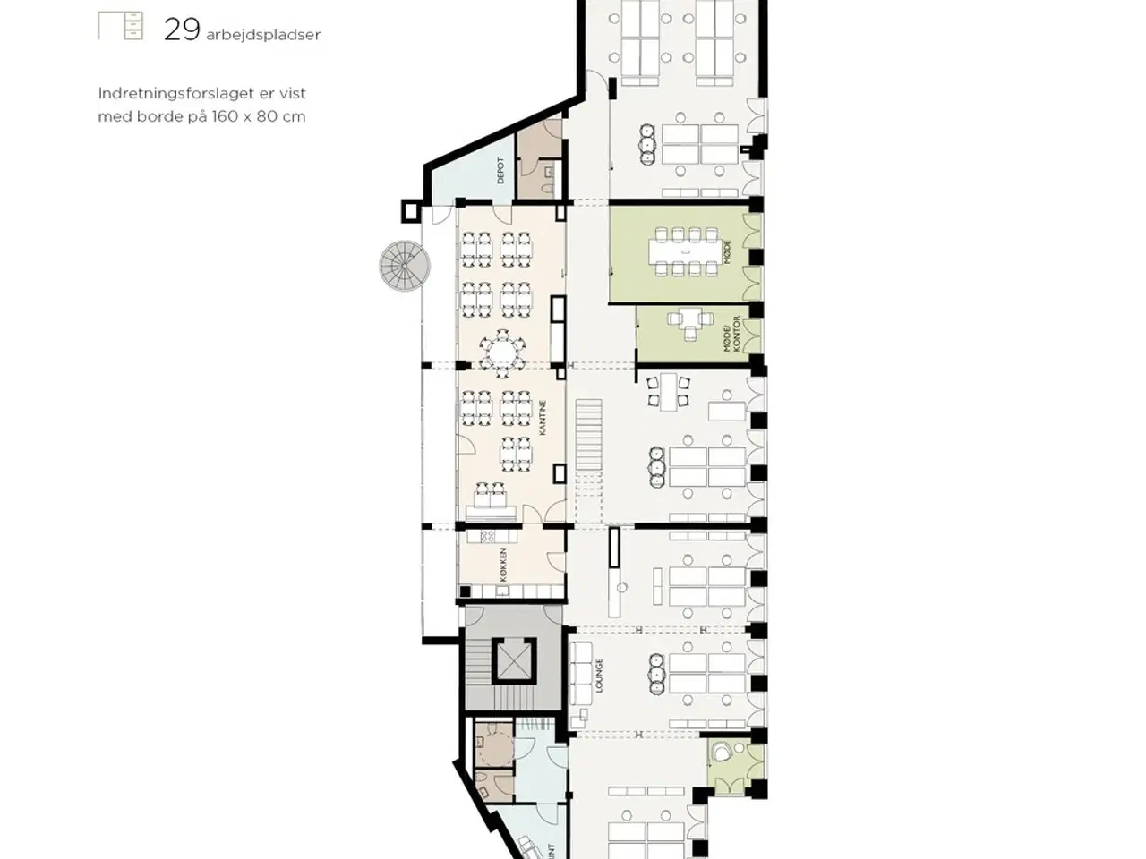 Billede 18 - Kreativt citykontor midt i byens puls