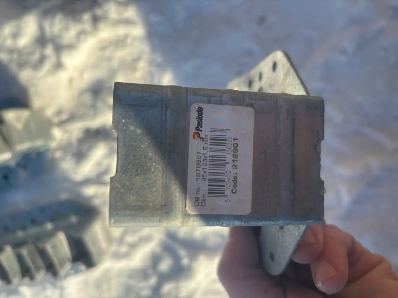 Billede 2 - Bjælkesko 45x123   19 stk 