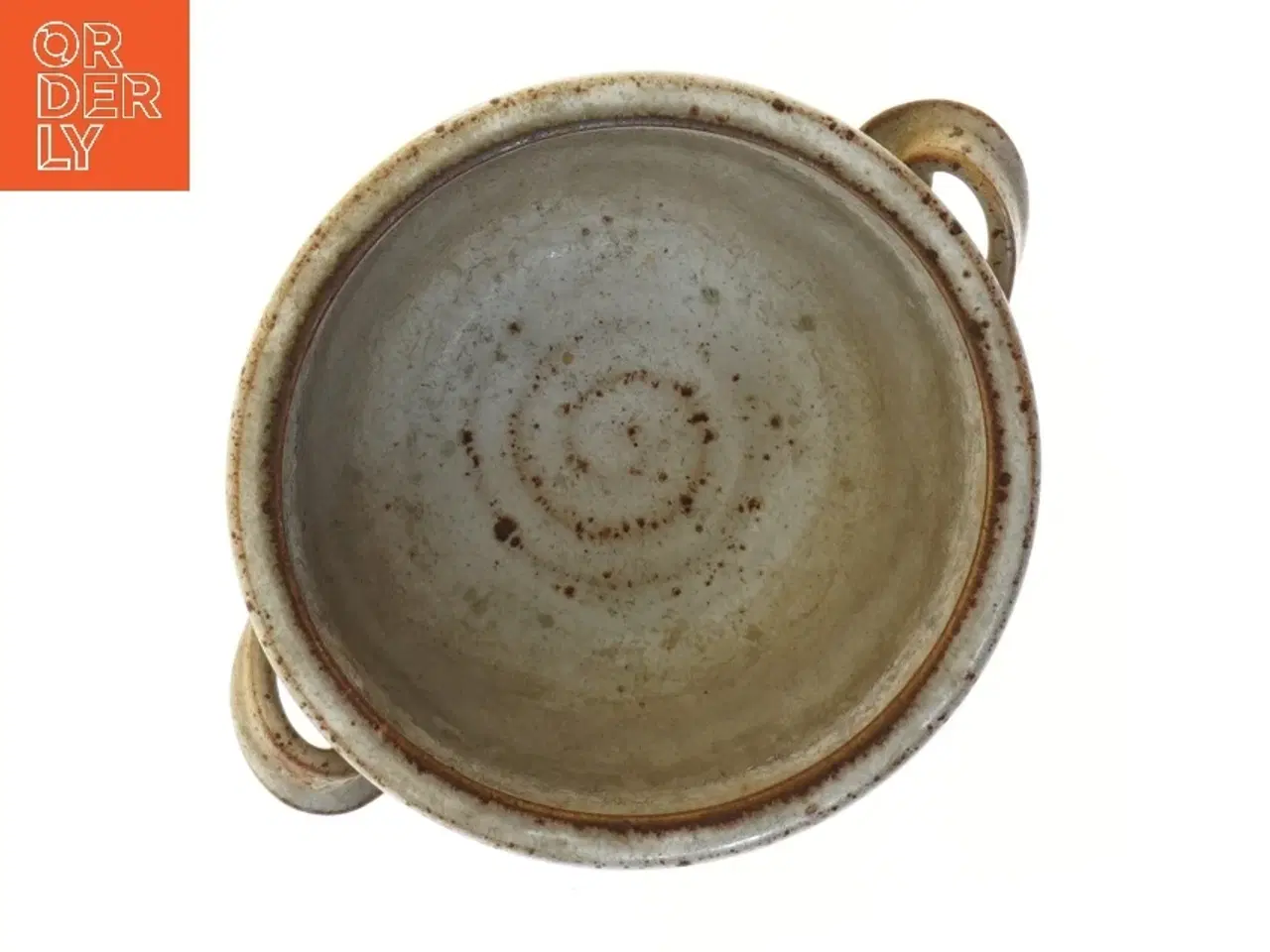 Billede 2 - JFP Svaneke Keramisk skål med håndtag (str. Ø 18 cm)