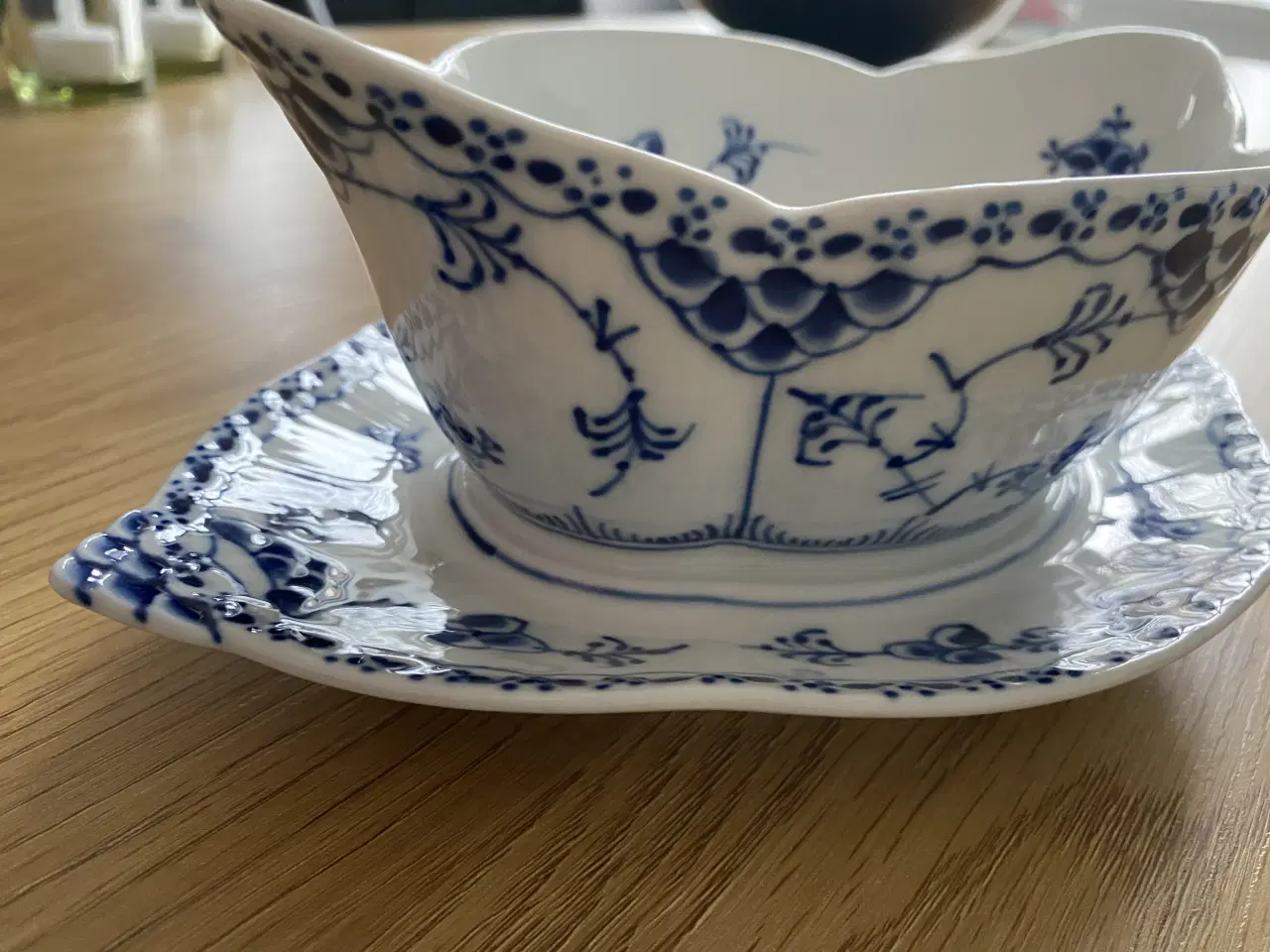 Billede 4 - Musselmalet sovseskål  Nr. 587 