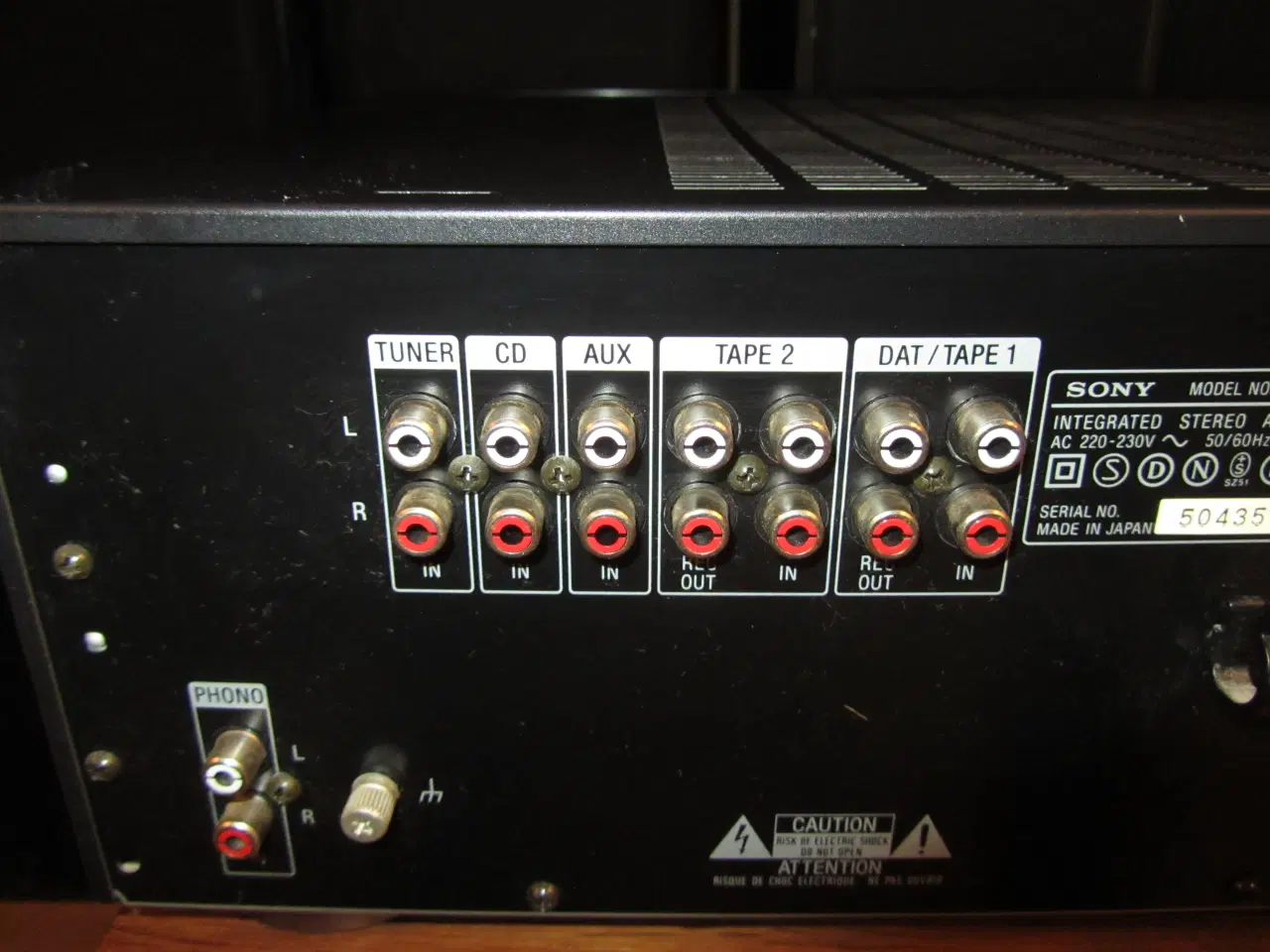 Billede 6 - SONY TA-F435 2X65W RMS