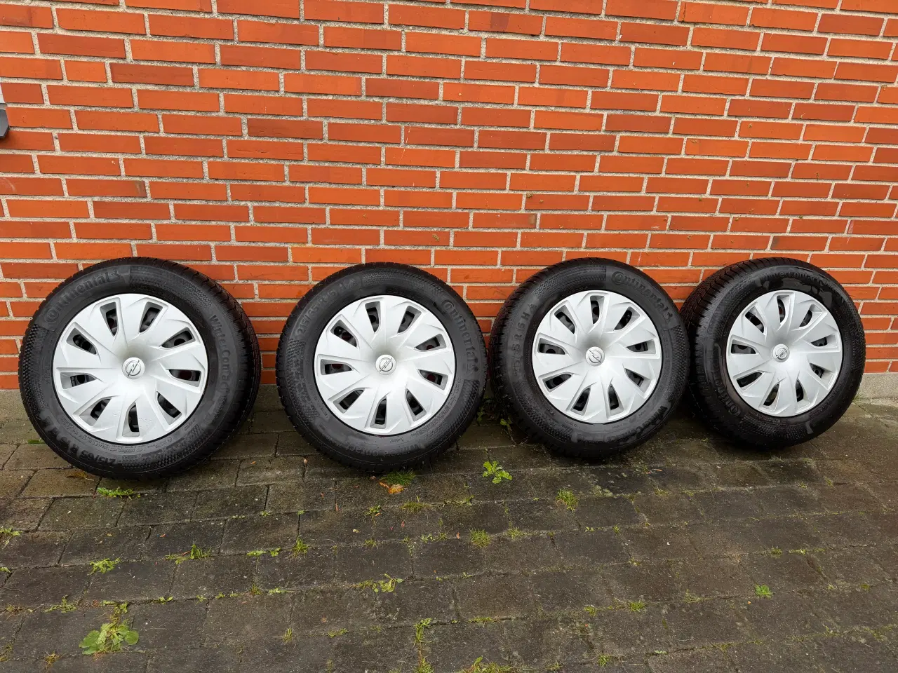 Billede 1 - 5x105 16”Originale Opel vinterhjul Continental dæk