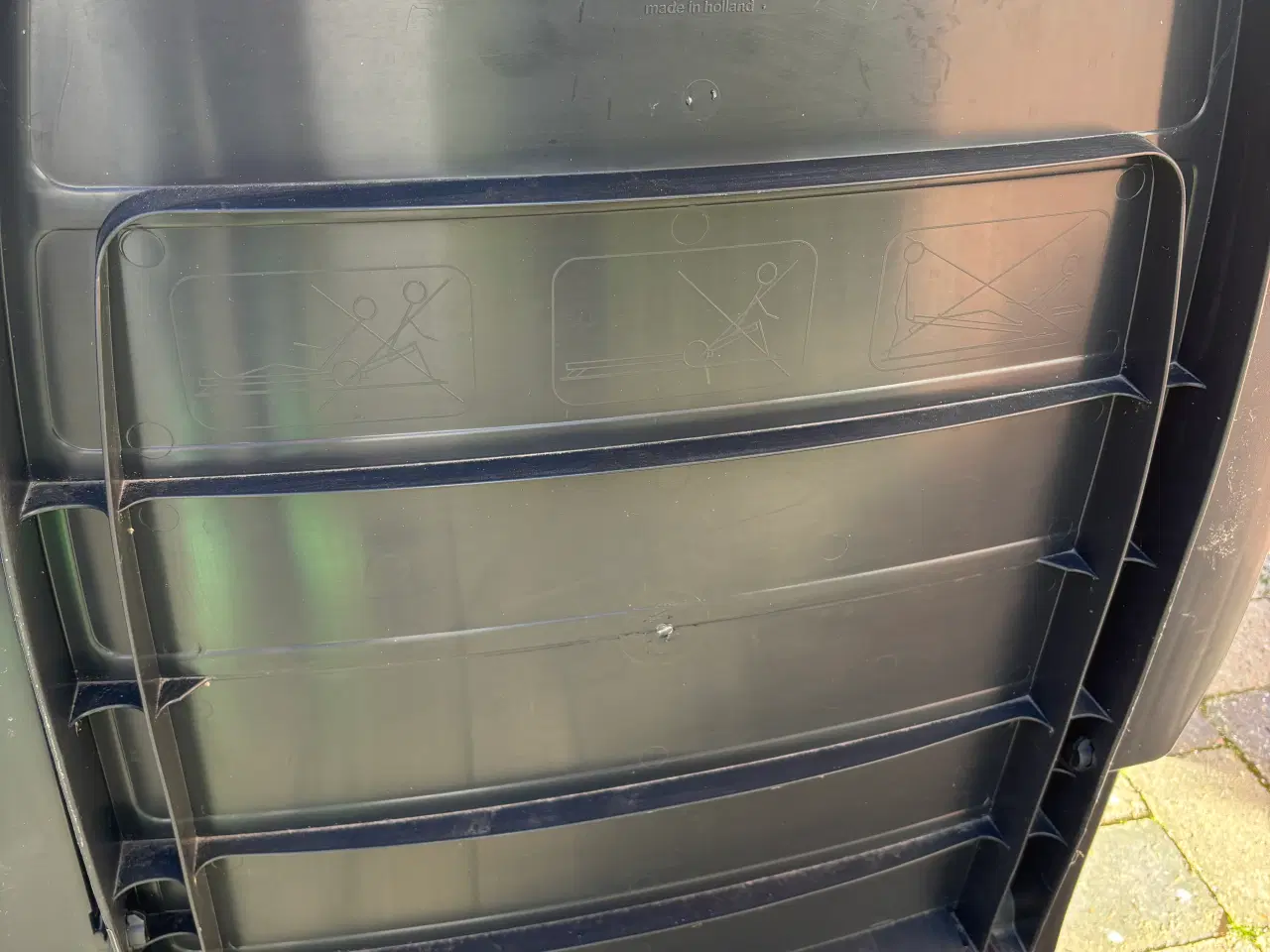 Billede 3 - Solsenge i mørkeblå 