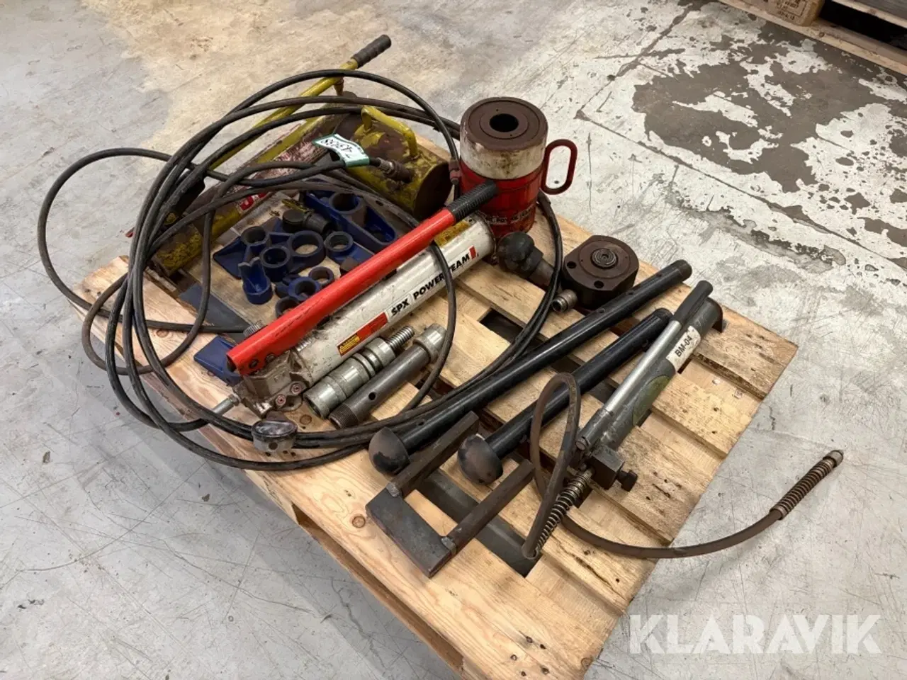 Billede 2 - Assorterede hydraulik dele - 1 palle