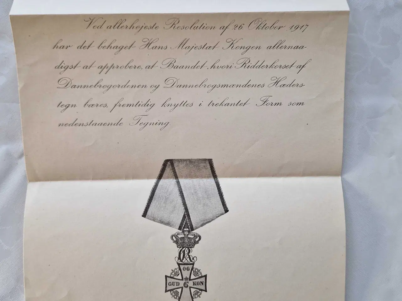 Billede 10 - Miniature ridderkors I original æske med papirer