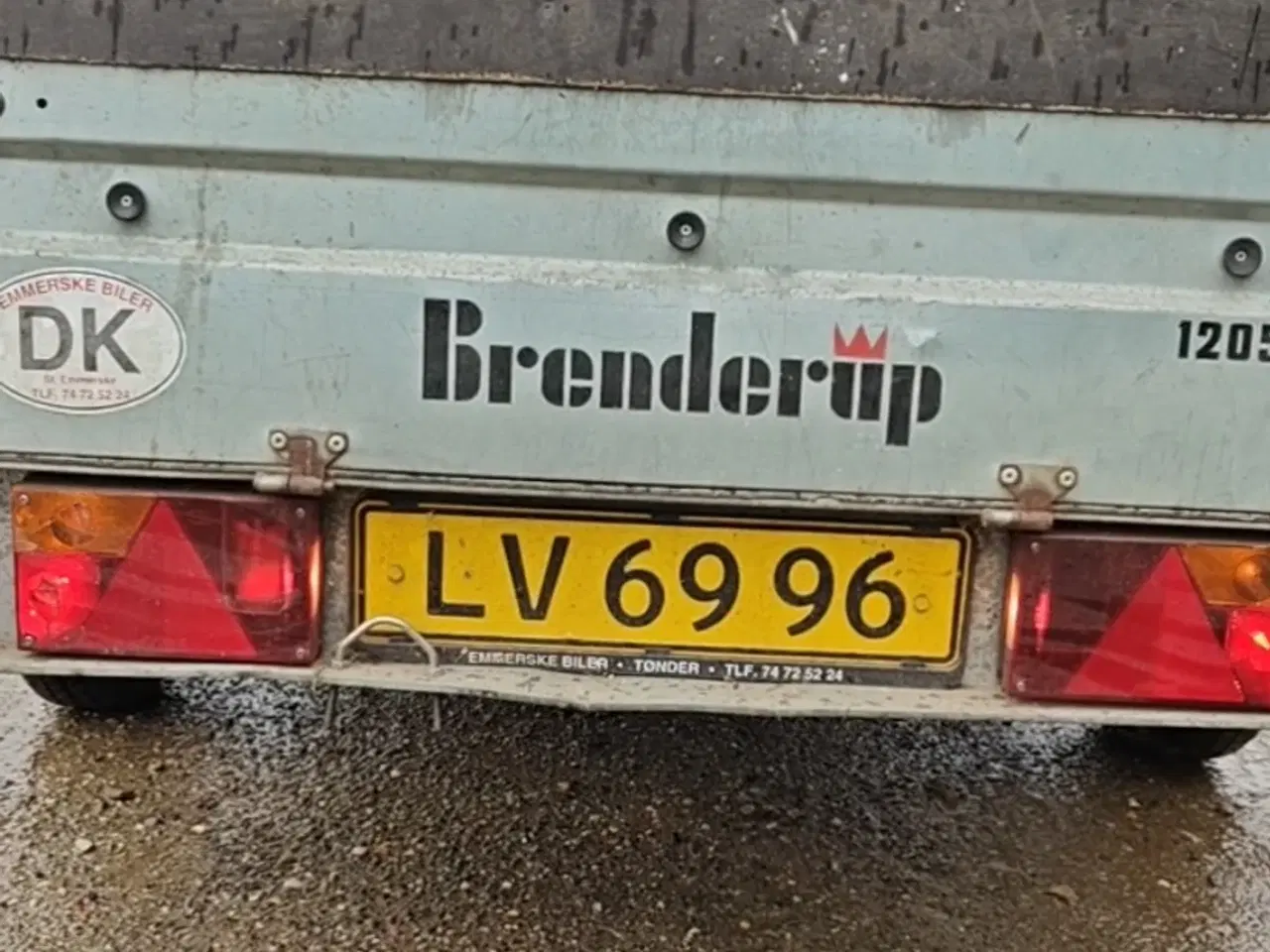 Billede 8 - 2006 BRENDERUP CB 500kg Trailer med høje sider