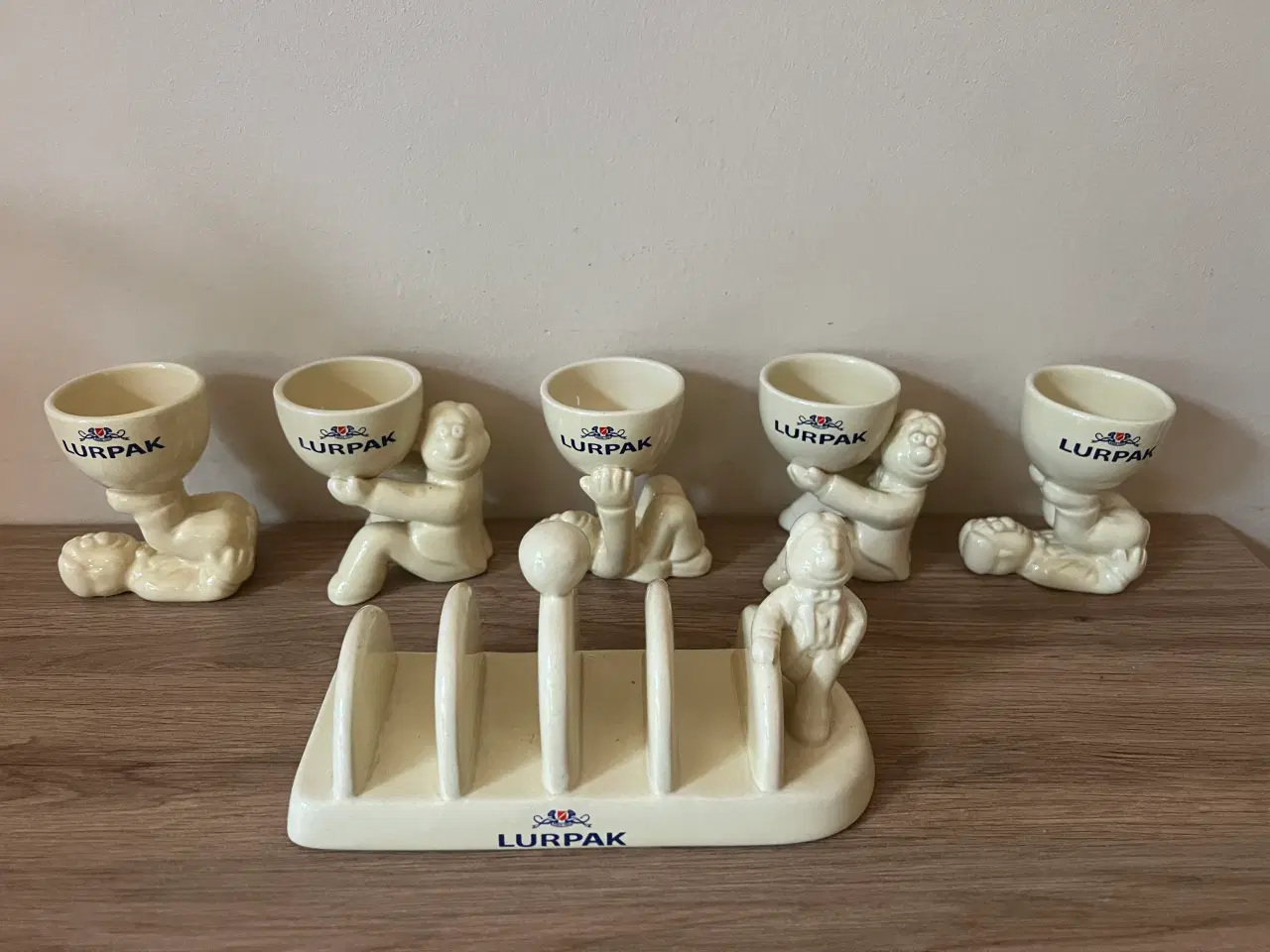 Billede 3 - Vintage Lurpak morgenmads sæt i keramik fra 80’ern