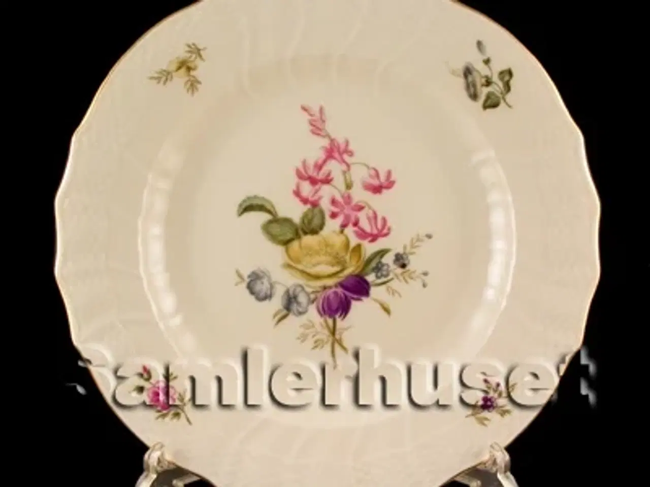 Billede 1 - Frisenborg Tallerken Flad 19½ cm. - R.C. 1624