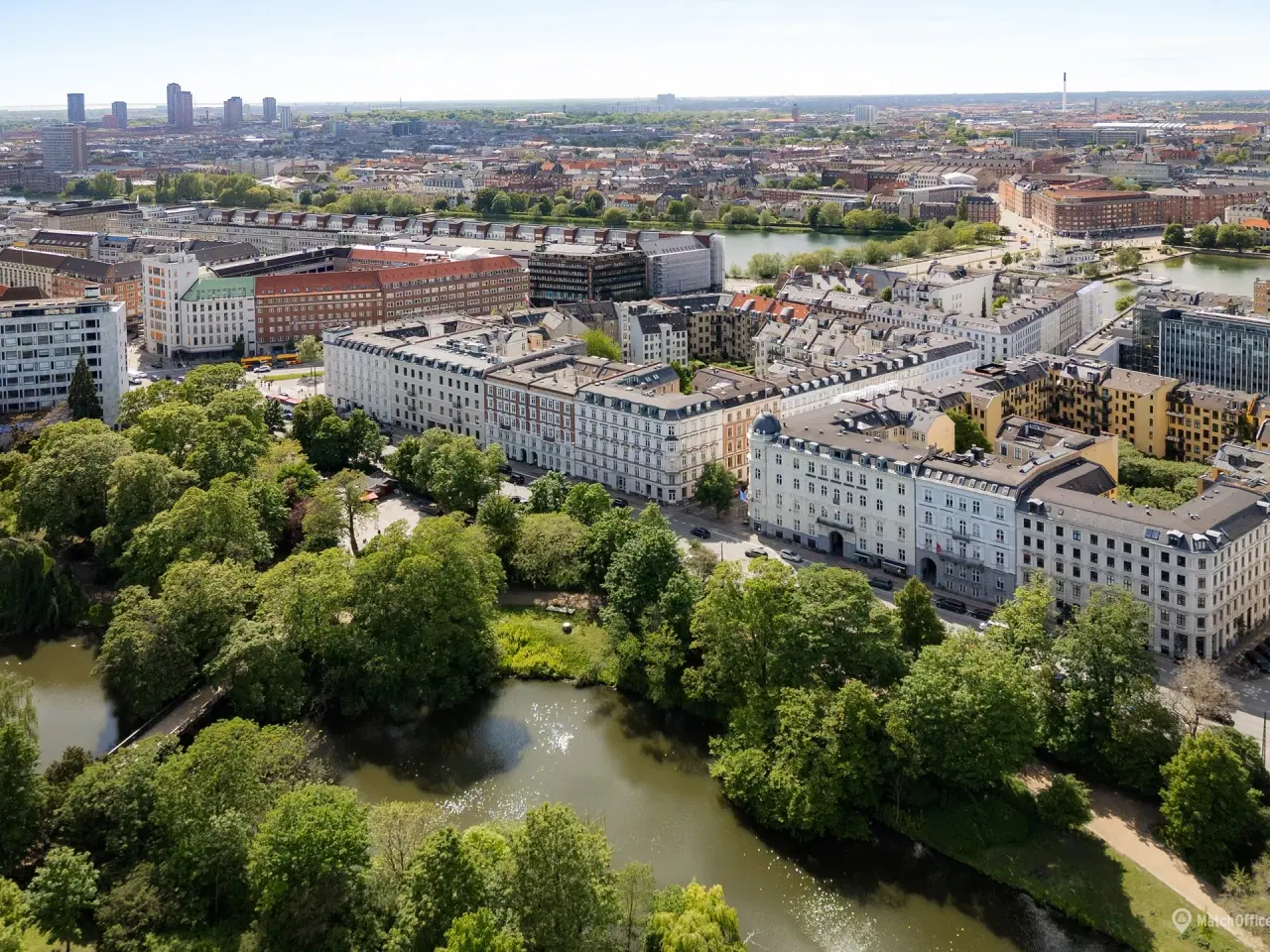 Billede 3 - Herskabeligt kontorlejemål med udsigt til Ørstedsparken