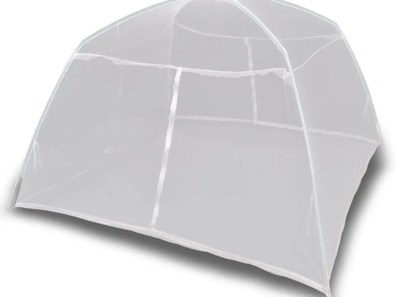 Billede 3 - Mongolsk myggenet 2 åbninger 200 x 180 x 150 cm hvid