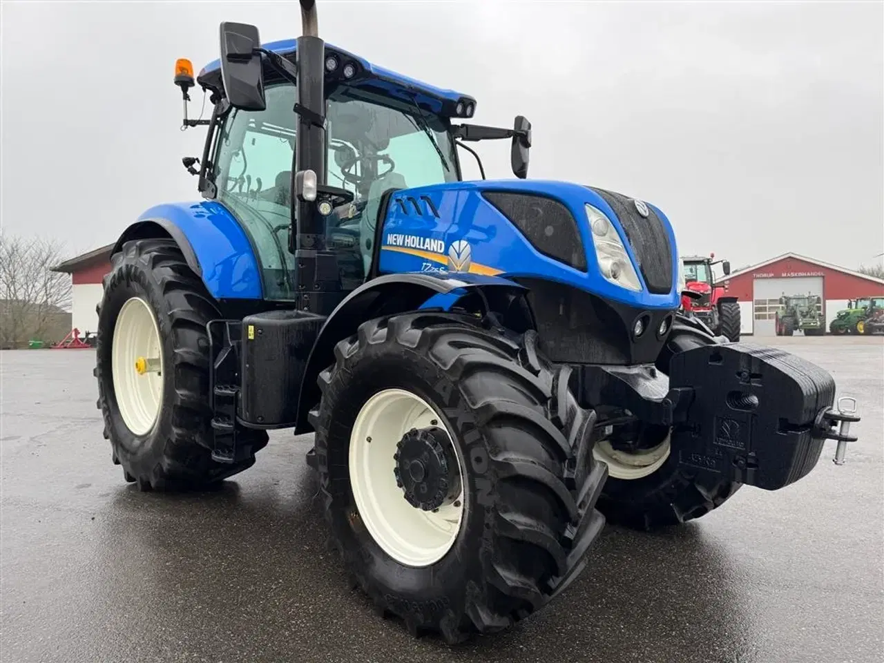 Billede 7 - New Holland T7.215 S KUN 1400 TIMER OG FULD AFFJEDRING!