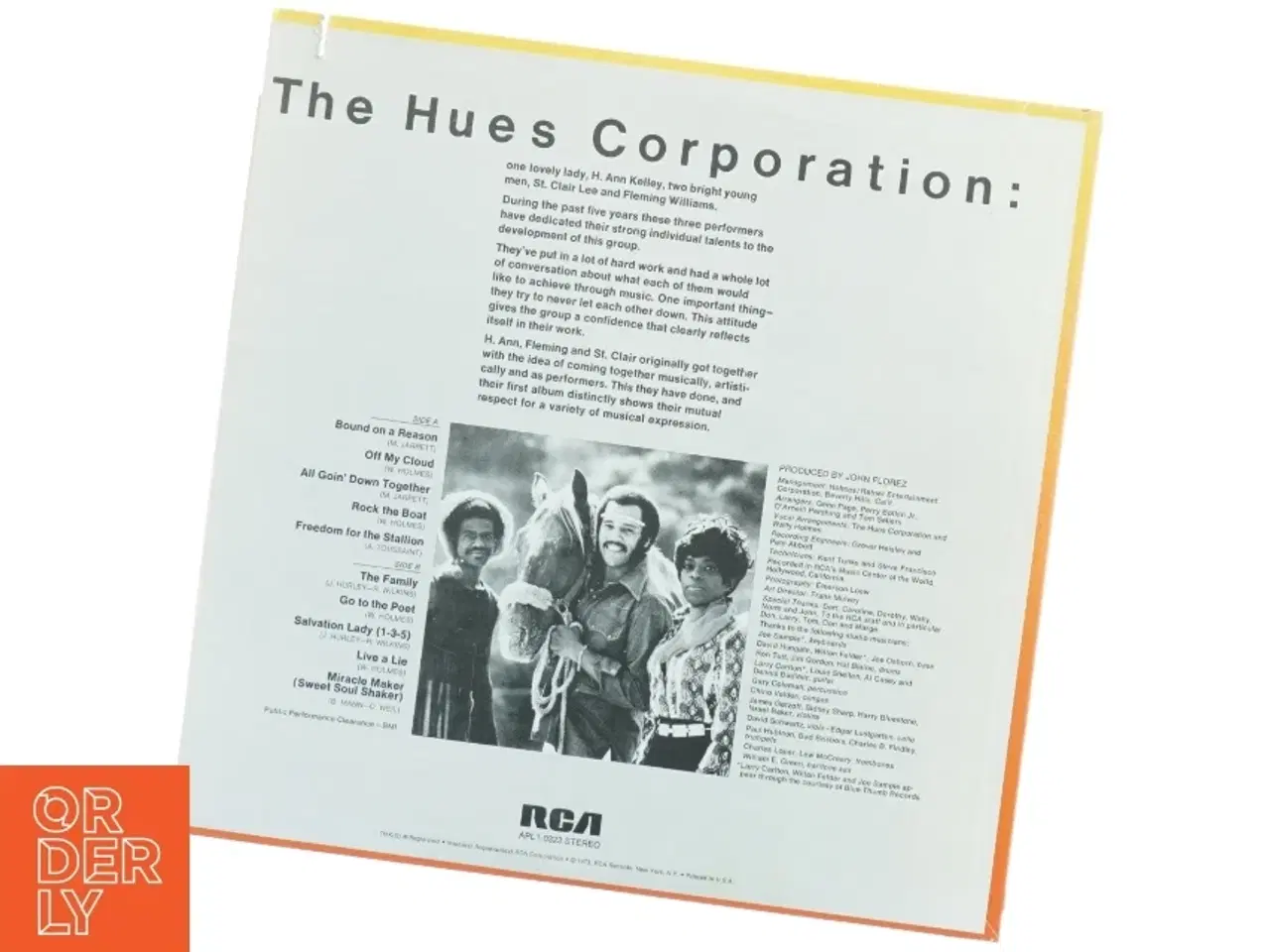 Billede 7 - The Hues Corporation - Freedom For The Stallion Vinyl LP fra RCA (str. 31 x 31 cm)