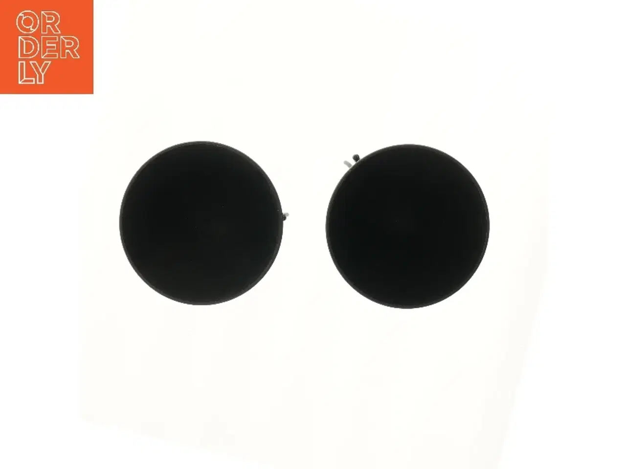 Billede 2 - Sorte metal plantepotter med stativ (str. 32,5 cm)