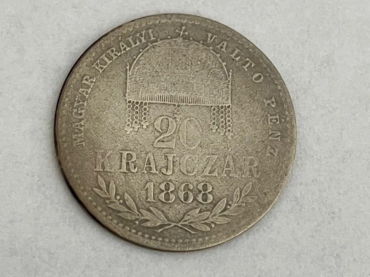 Billede 1 - 20 Krajczar 1868 Hungary
