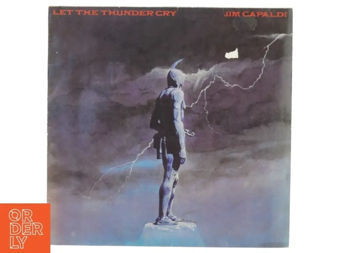 Billede 1 - Lp plade let the thunder cry jim capaldi fra Electrola (str. 31 x 31 cm)