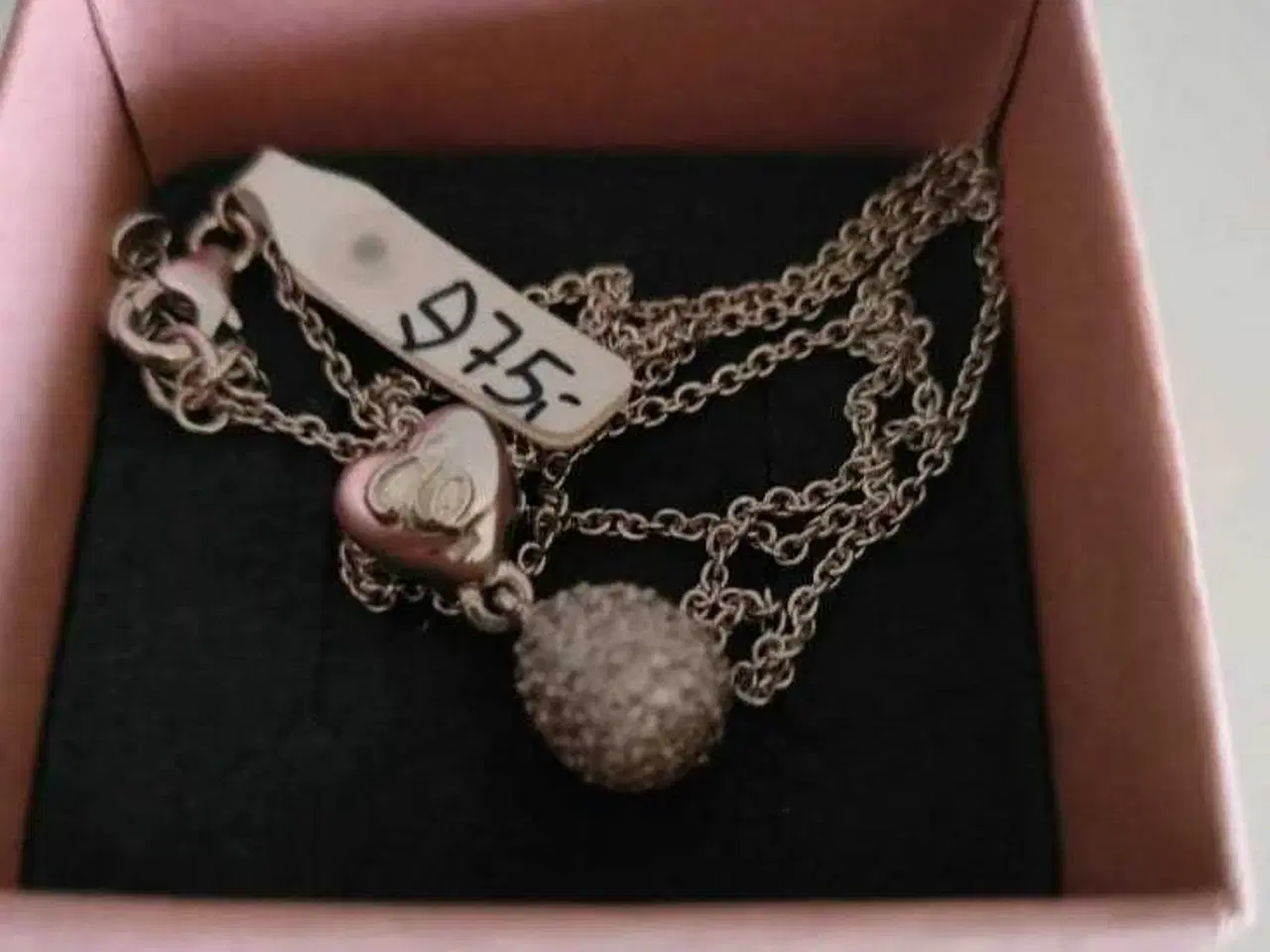 Billede 6 - Ny og ubrugt halskæde med vedhæng i 925 sterling s