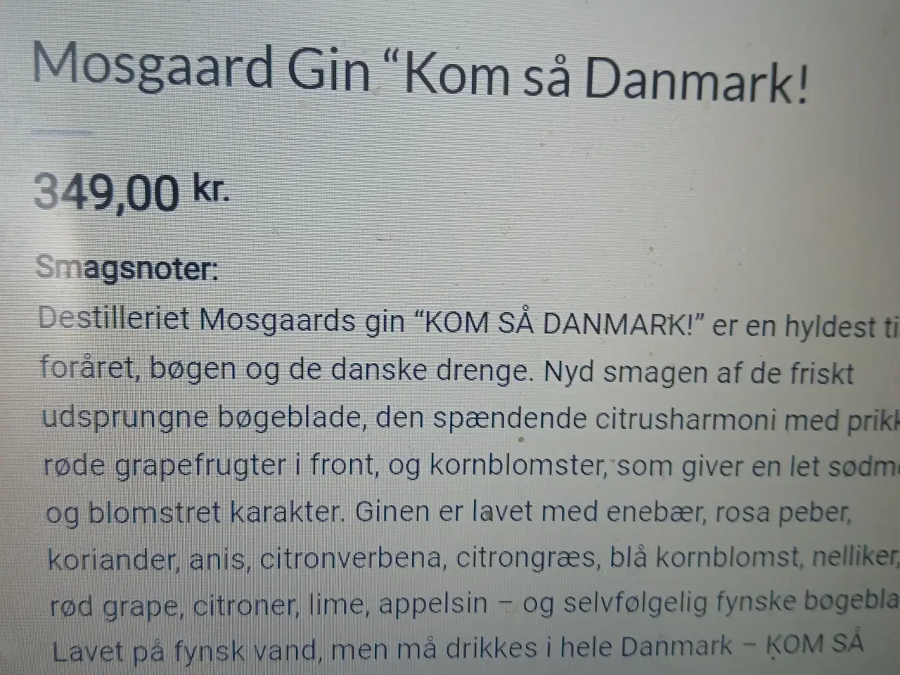 Billede 5 - Moesgaard Gin