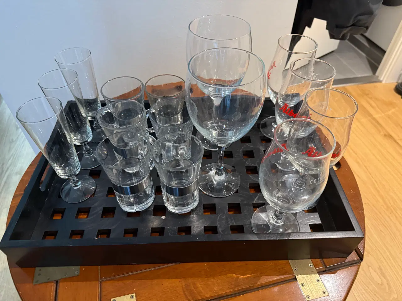 Billede 2 - Trip Trap bakke med glas