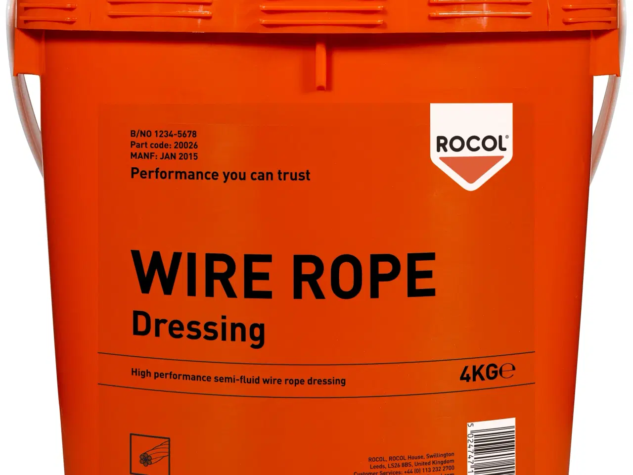 Billede 1 - Wire Rope Dressing wiresmøremiddel 4kg