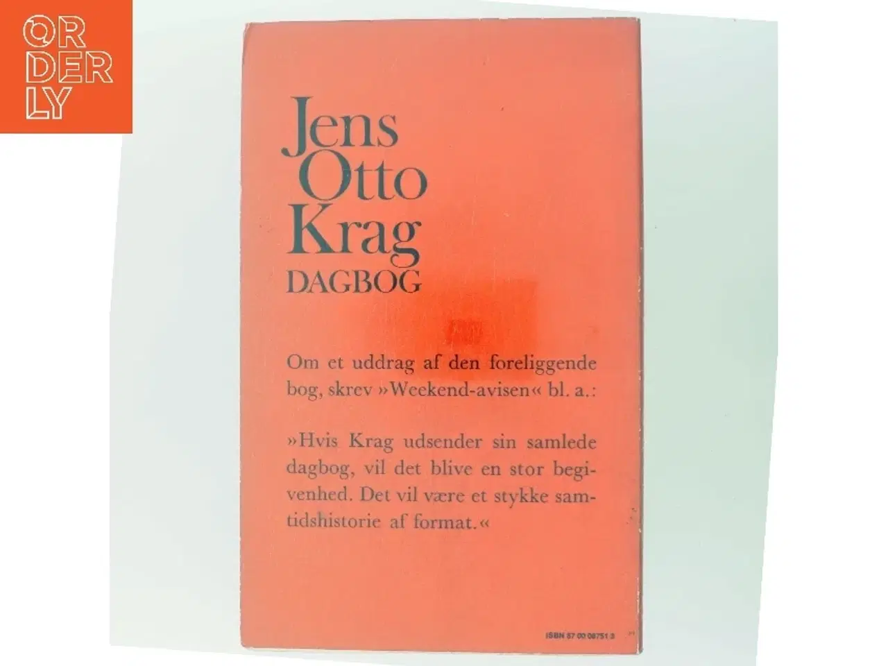 Billede 3 - Dagbog af Jens Otto Krag (Bog)