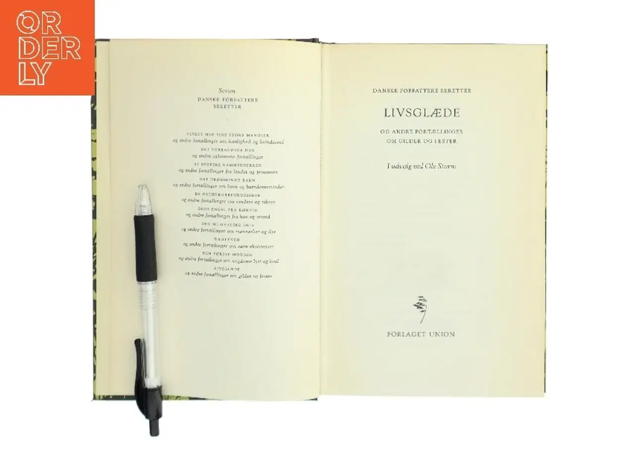 Billede 2 - Livsglæde af Ole Storm (Bog)