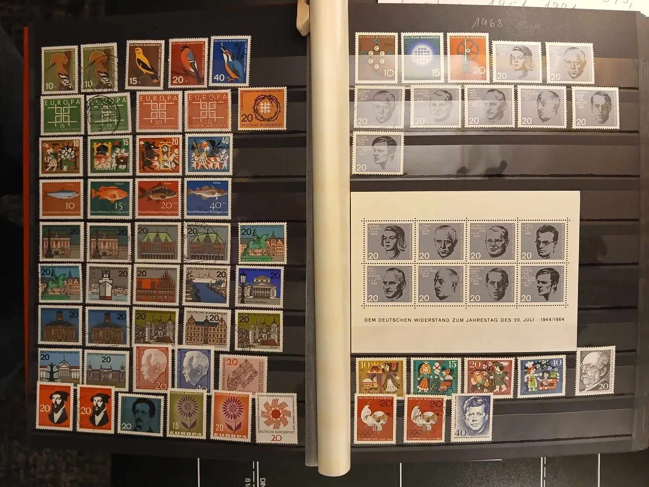 Billede 7 - Vesttyskland (97) Frimærkesamling  1951 til 1981