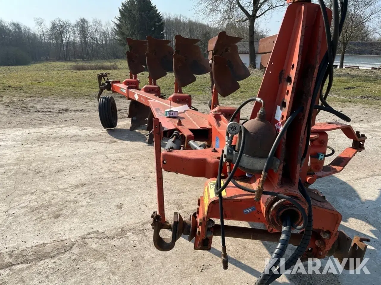 Billede 2 - Plov 5 furet Kuhn Master 120 14 - 18 ‘’